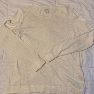 J.Crew Teddie Sweater Cream